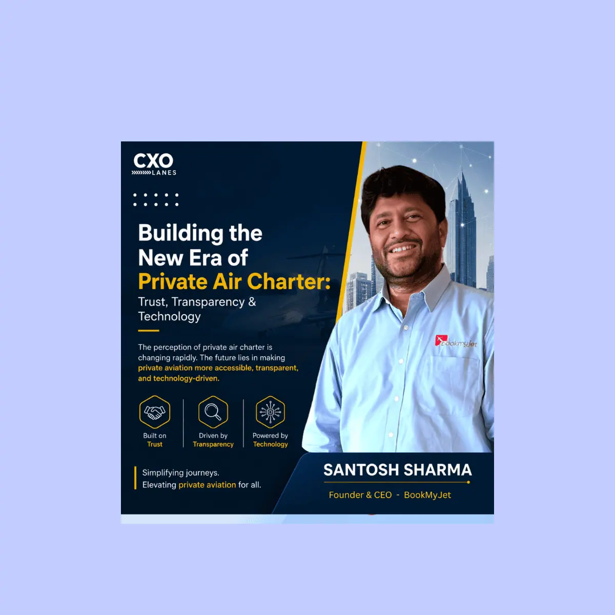Building the New Era of Private Air Charter: Trust, Transparency & Technology