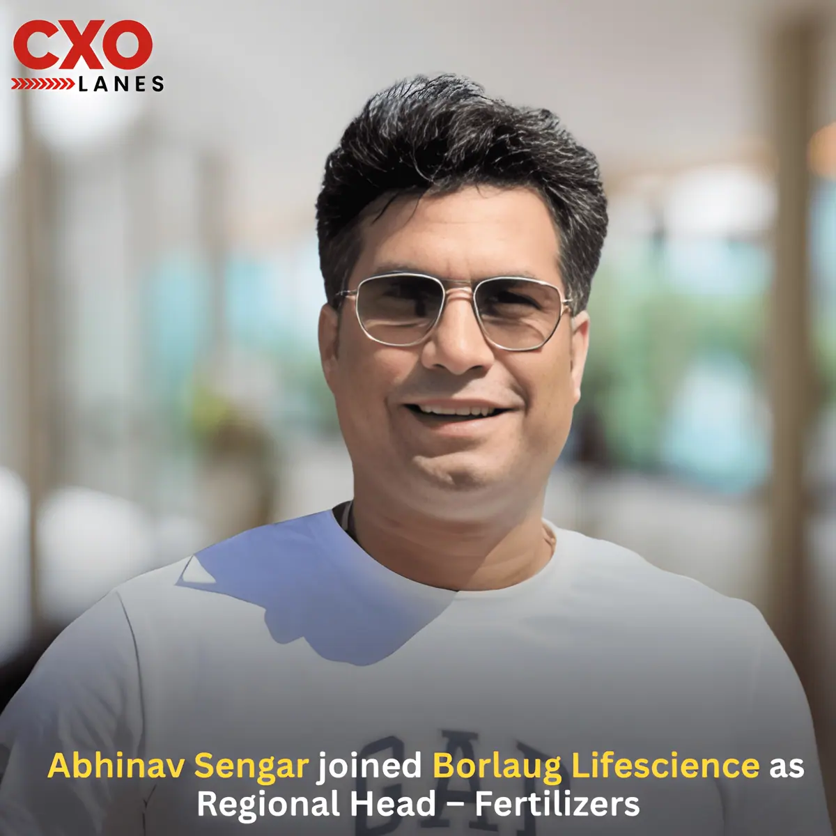 Abhinav Sengar has joined Borlaug Lifescience as Regional Head – Fertilizers, West Africa