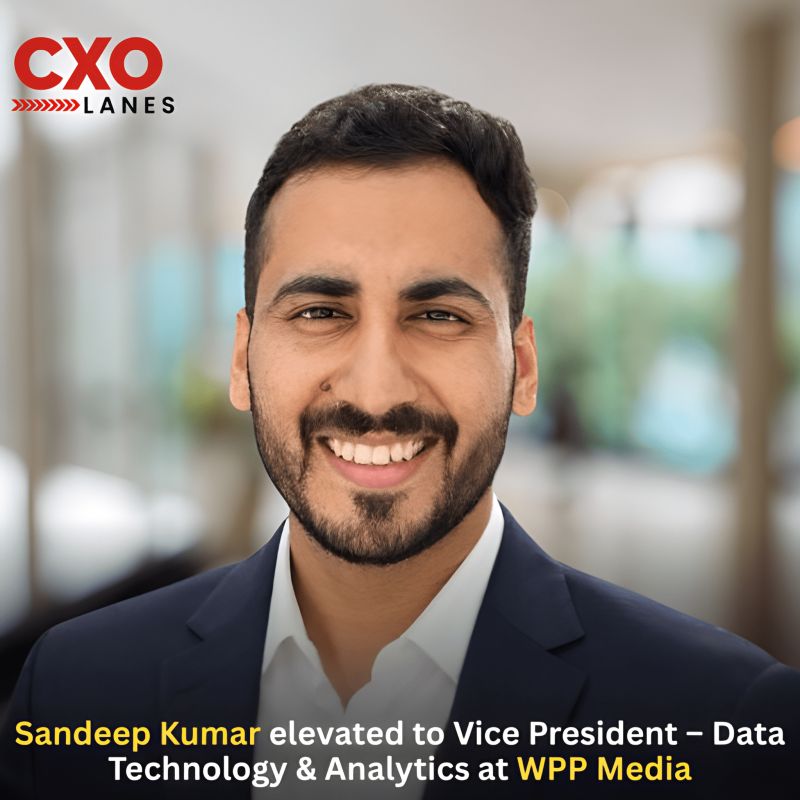 Sandeep Kumar has been elevated to Vice President – Data Technology & Analytics at WPP Media, taking on a leadership role focused on