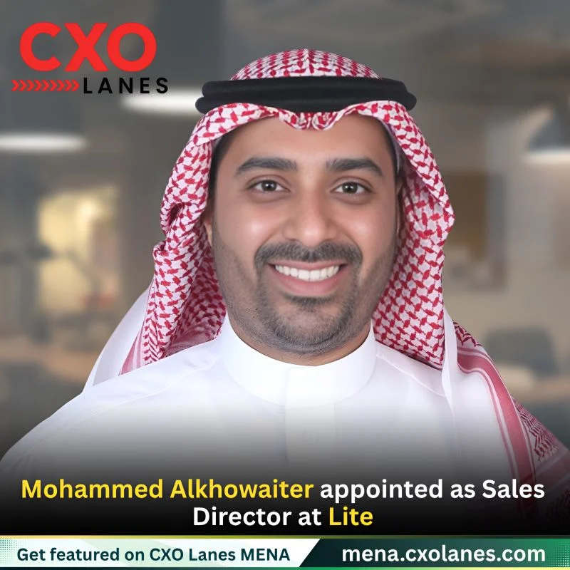 Mohammed Alkhowaiter appointed as Sales Director at lite