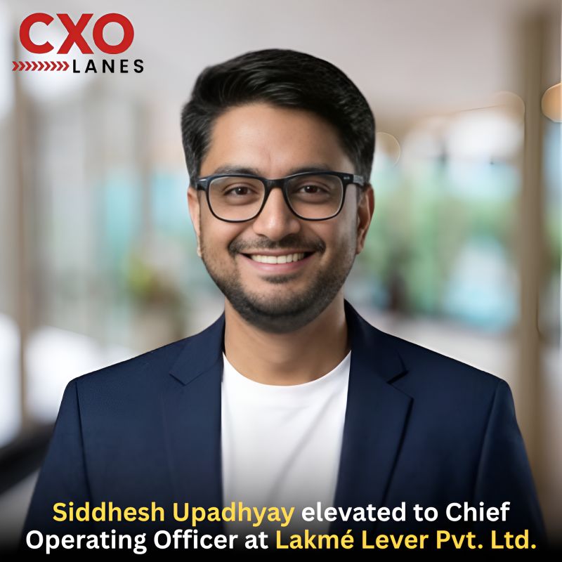Siddhesh Upadhyay has been elevated to Chief Operating Officer at Lakmé Lever Pvt. Ltd. In his expanded role, he will lead business operati