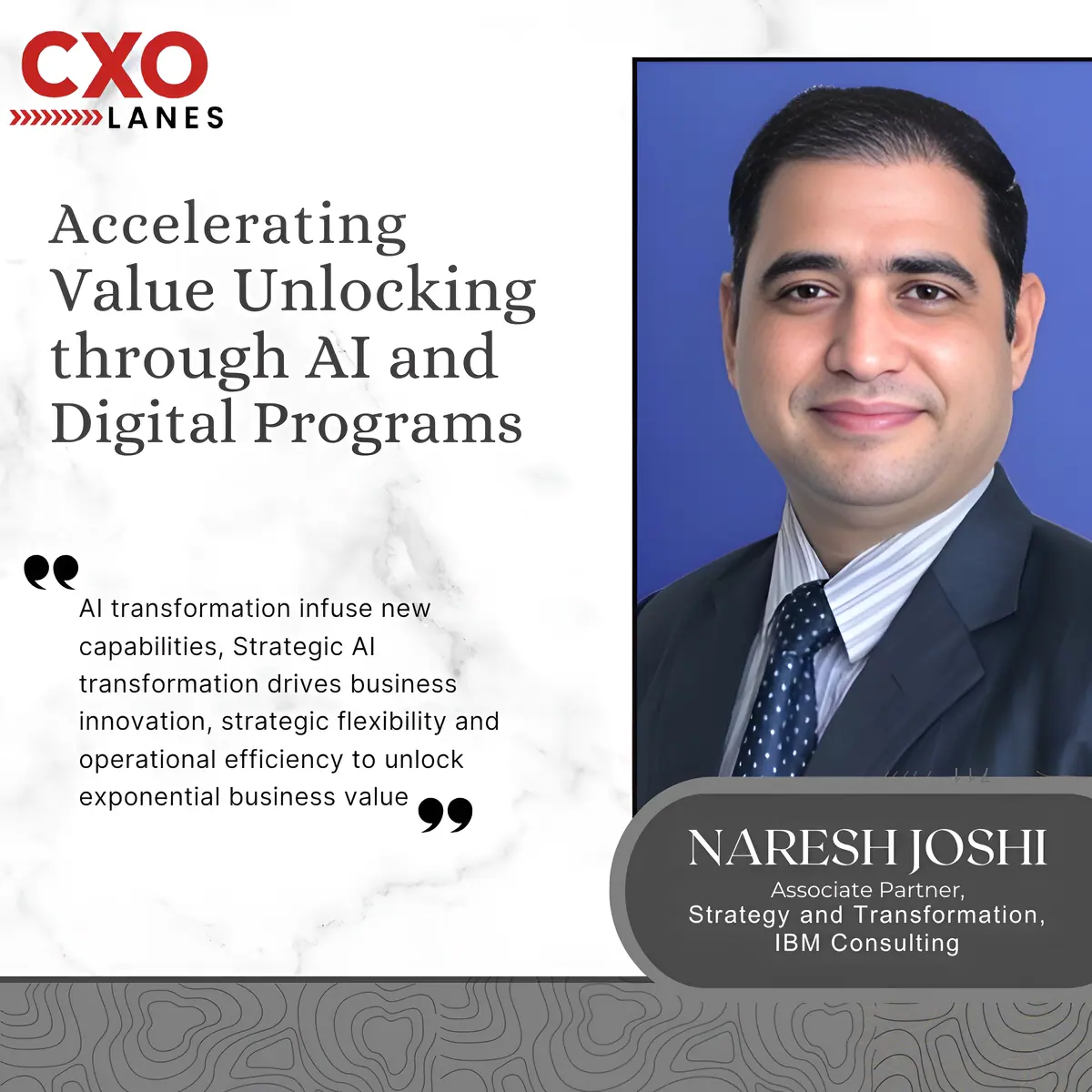 Accelerating Value Unlocking through AI and Digital Programs