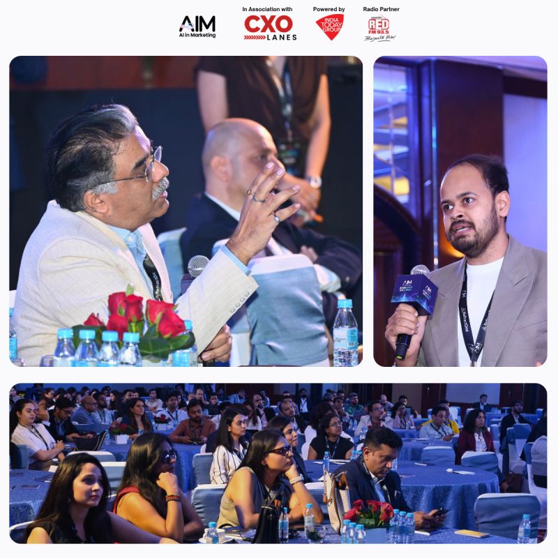 Seasoned leaders and rising marketers, taking turns at the same mic.