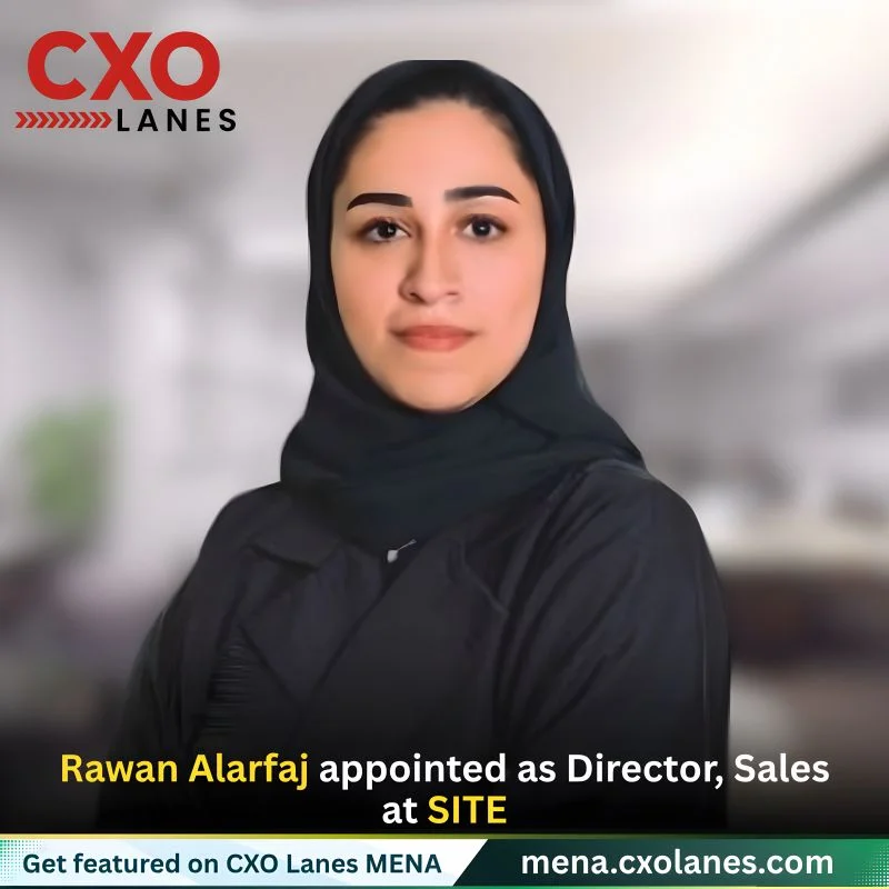 Rawan Alarfaj appointed as Director, Sales at SITE سايت