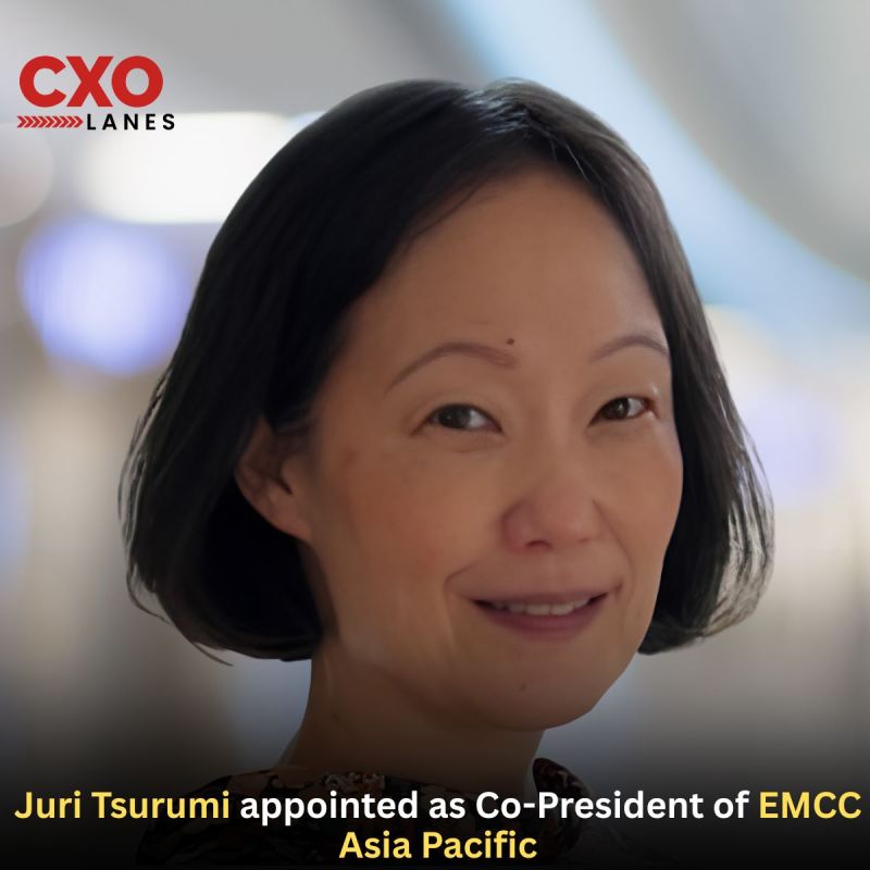 JURI TSURUMI appointed as Co-President of EMCC Global Asia Pacific