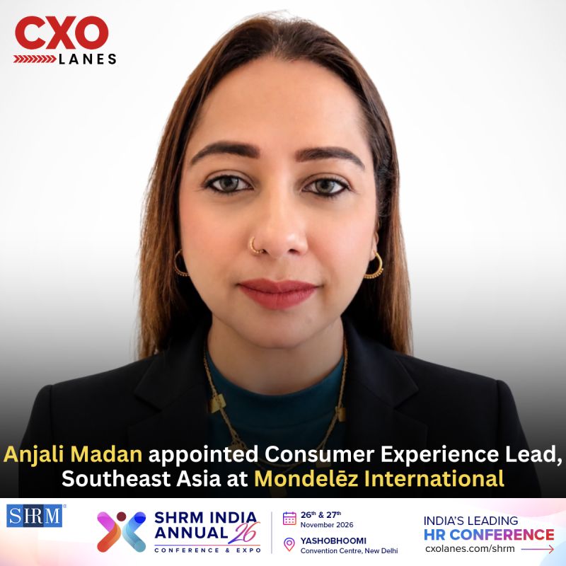 Anjali Madan (Zahra) has been appointed Consumer Experience Lead, Southeast Asia at Mondelēz In