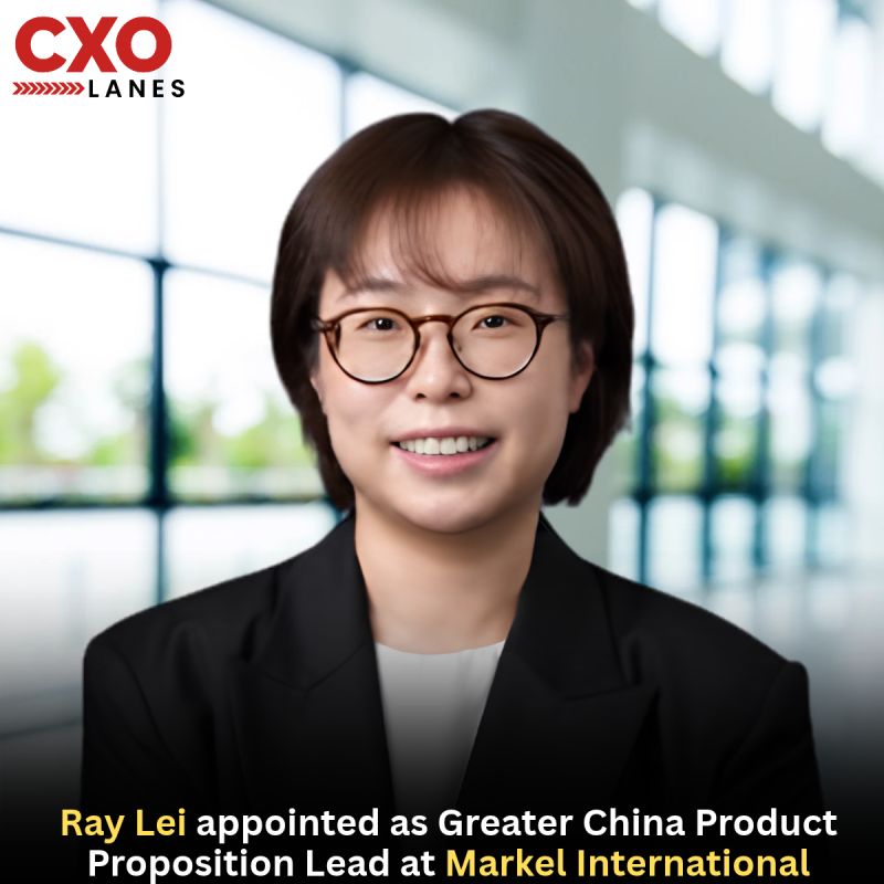 Ray LEI appointed as Greater China Product Proposition Lead at Markel International