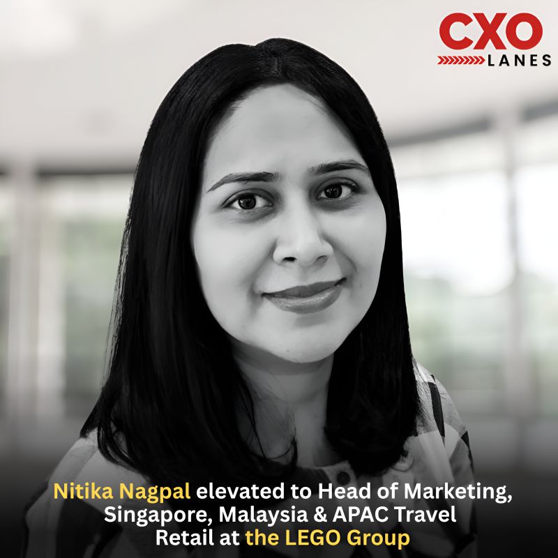 Nitika Nagpal has been elevated to Head of Marketing, Singapore, Malaysia & APAC Travel Retail at the LEGO Group, bringing nearly two