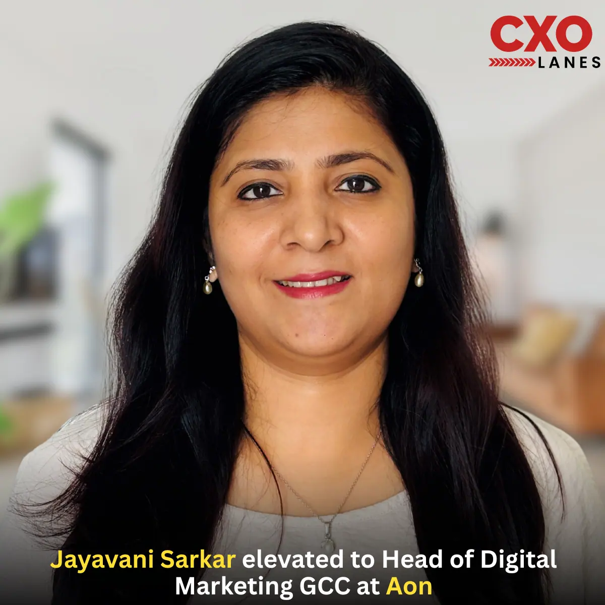 Jayavani Sarkar Elevated to Head of Digital Marketing GCC at Aon