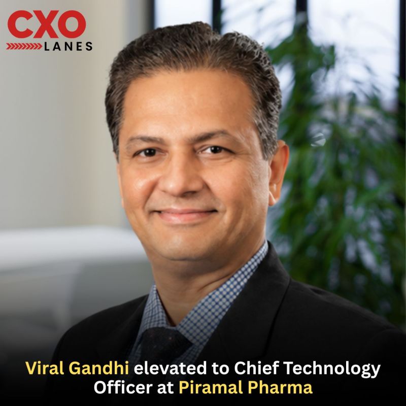Viral Gandhi has been elevated to Chief Technology Officer at Piramal Group. He brings years of technology leadership experience, with