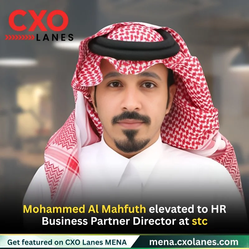 Mohammed Al Mahfuth elevated to HR Business Partner Director at stc