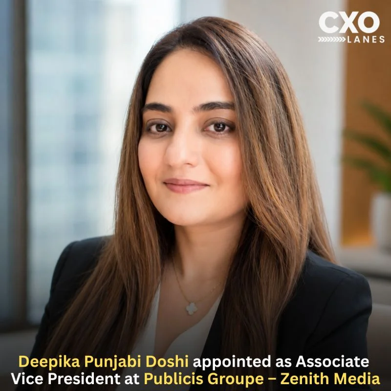 Deepika Punjabi Doshi appointed Associate Vice President at Publicis Groupe – Zenith