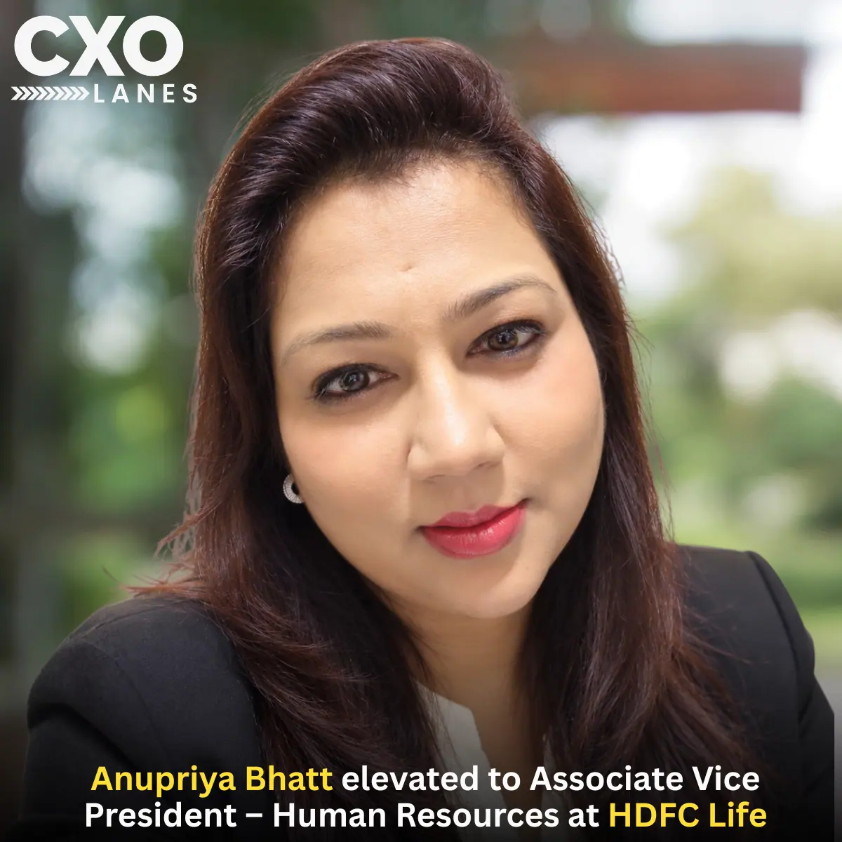 Anupriya Bhatt Elevated to Associate Vice President – Human Resources at HDFC Life
