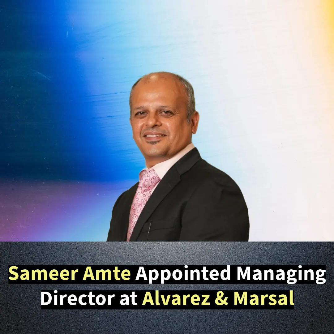 Sameer Amte Appointed Managing Director at Alvarez & Marsal