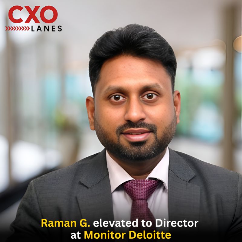 Raman G. has been elevated to Director at Monitor Deloitte. In this expanded role, he will continue to lead strategy, transformation, growth