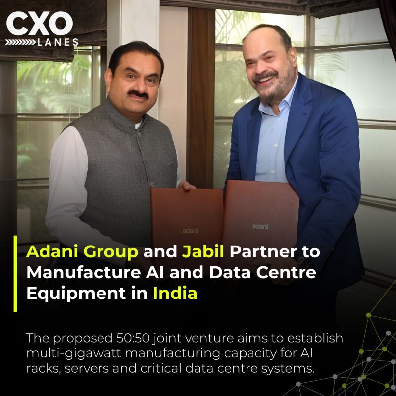 Adani Enterprises Limited and US-based Jabil have signed a non-binding memorandum of understanding (MoU) to establish a...