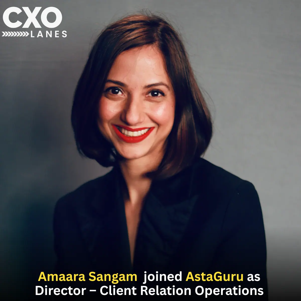 Amaara Sangam Joins AstaGuru as Director – Client Relations Operations
