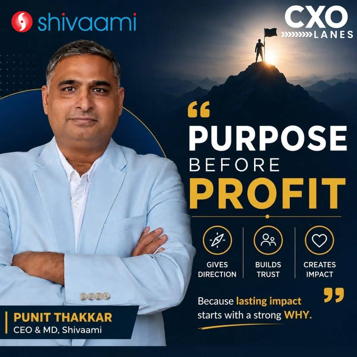 Purpose Before Profit: The Foundation of Enduring Businesses