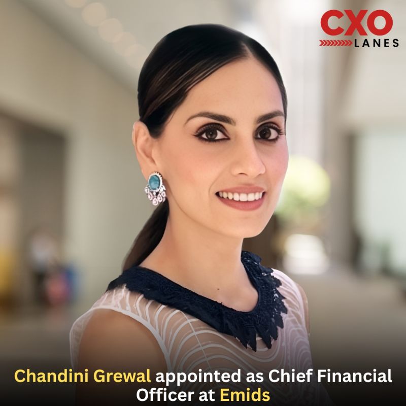 Chandini Grewal, CFO has been appointed as Chief Financial Officer at Emids, bringing her experience in finance and leadership to her