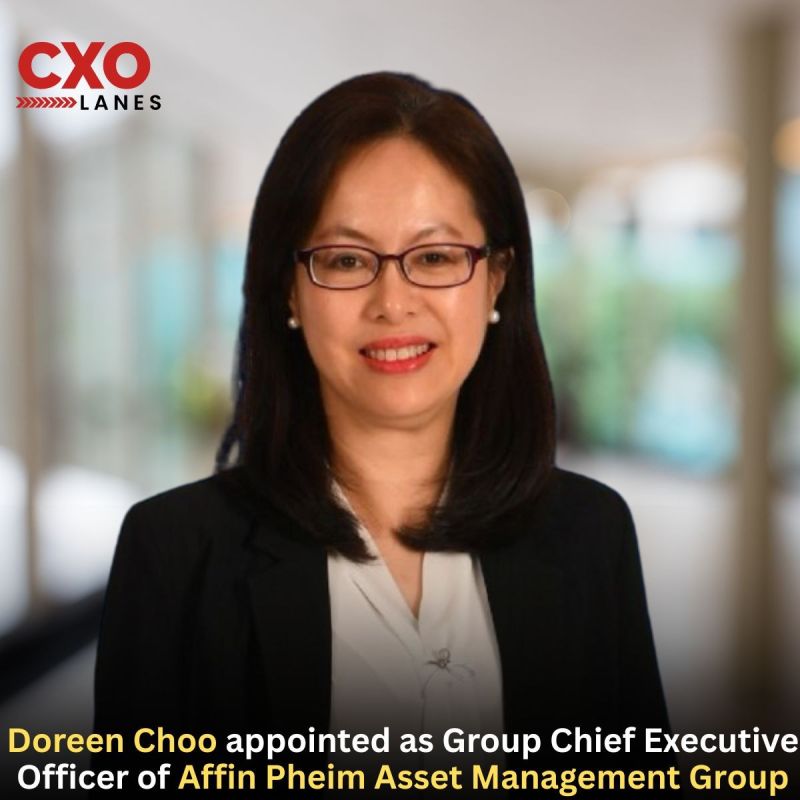 Doreen Choo appointed as Group Chief Executive Officer of AFFIN Group PHEIM Asset Management