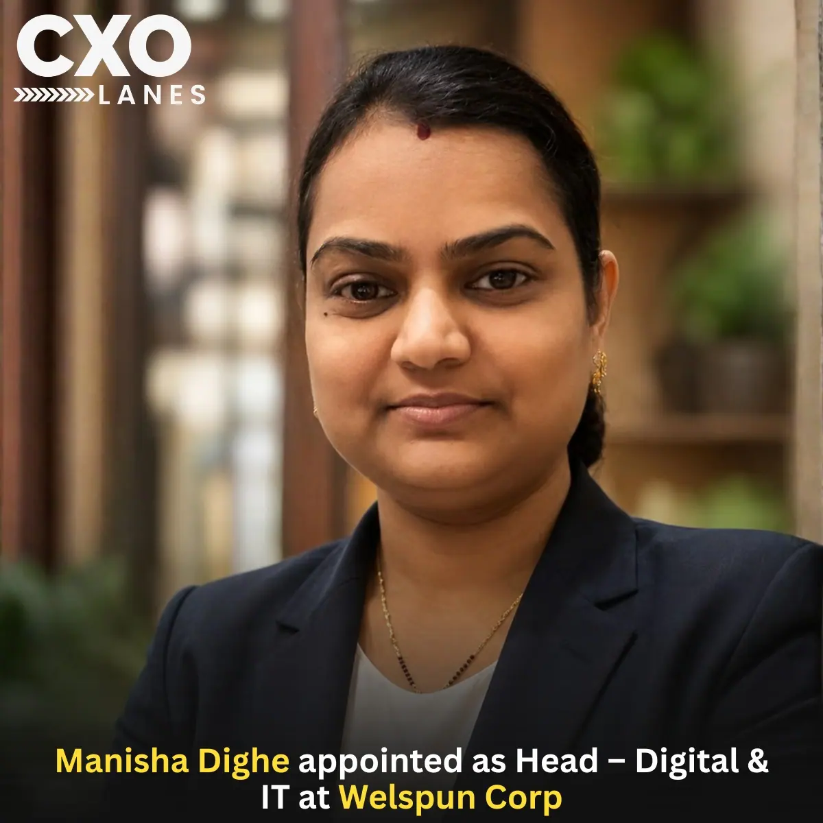 Manisha Dighe Appointed as Head – Digital & IT at Welspun Corp