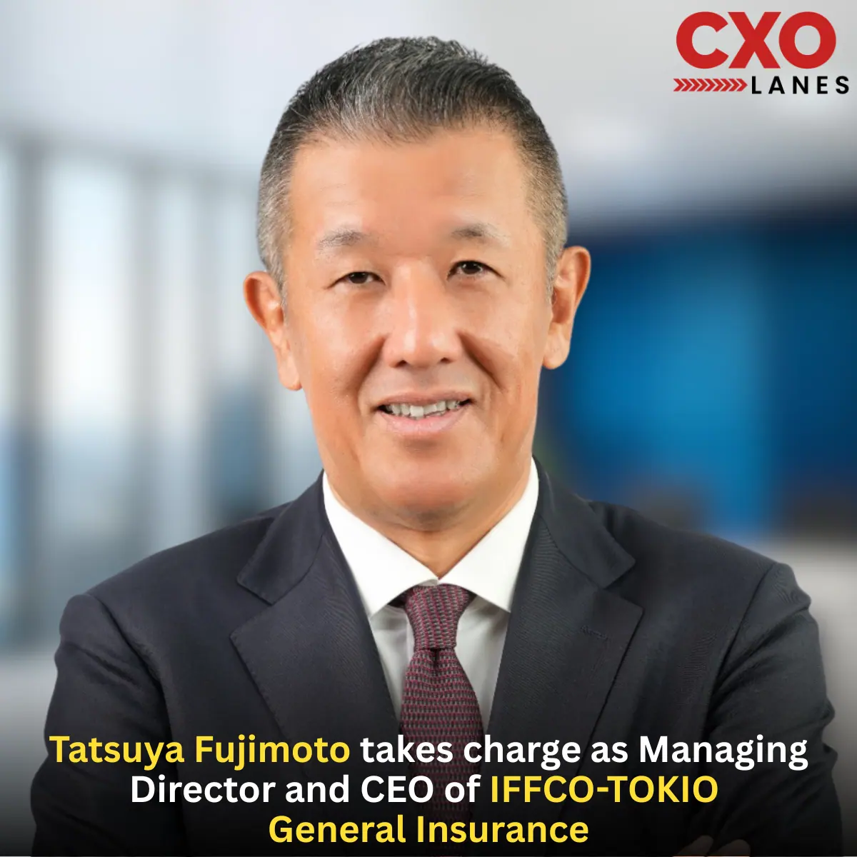 Tatsuya Fujimoto Takes Charge as Managing Director and CEO of IFFCO-TOKIO General Insurance