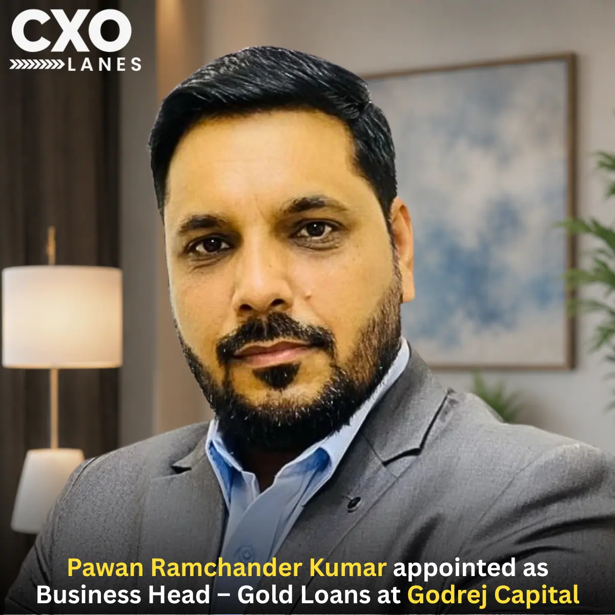 Pawan Ramchander Kumar Appointed as Business Head – Gold Loans at Godrej Capital