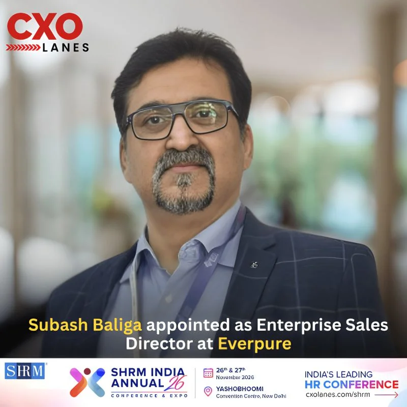 Subash Baliga appointed as Enterprise Sales Director at Everpure