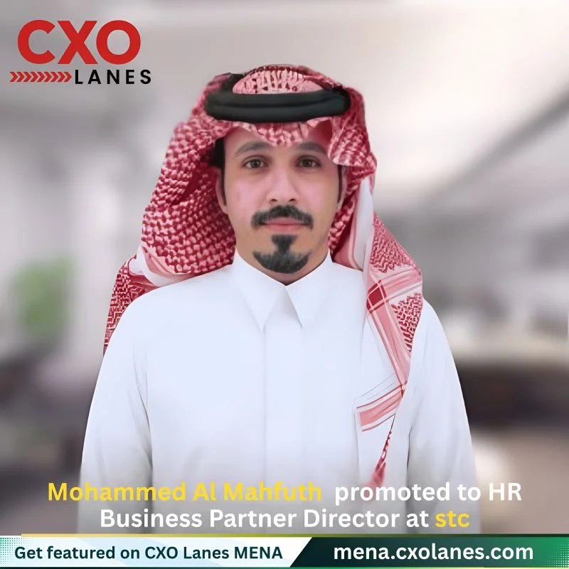 Mohammed Al Mahfuth promoted to HR Business Partner Director at stc