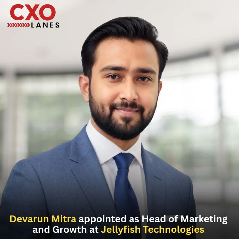 Devarun Mitra appointed as Head of Marketing and Growth at Jellyfish Technologies