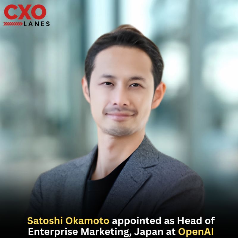 Satoshi Okamoto appointed as Head of Enterprise Marketing, Japan at OpenAI