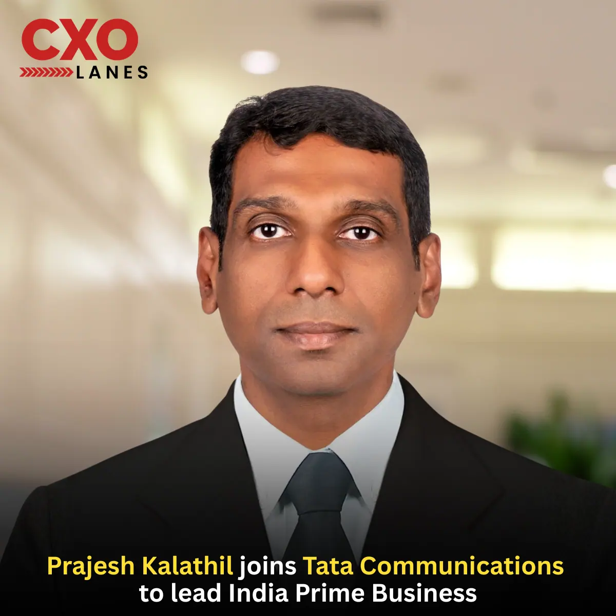 Prajesh Kalathil joins Tata Communications to lead India Prime Business