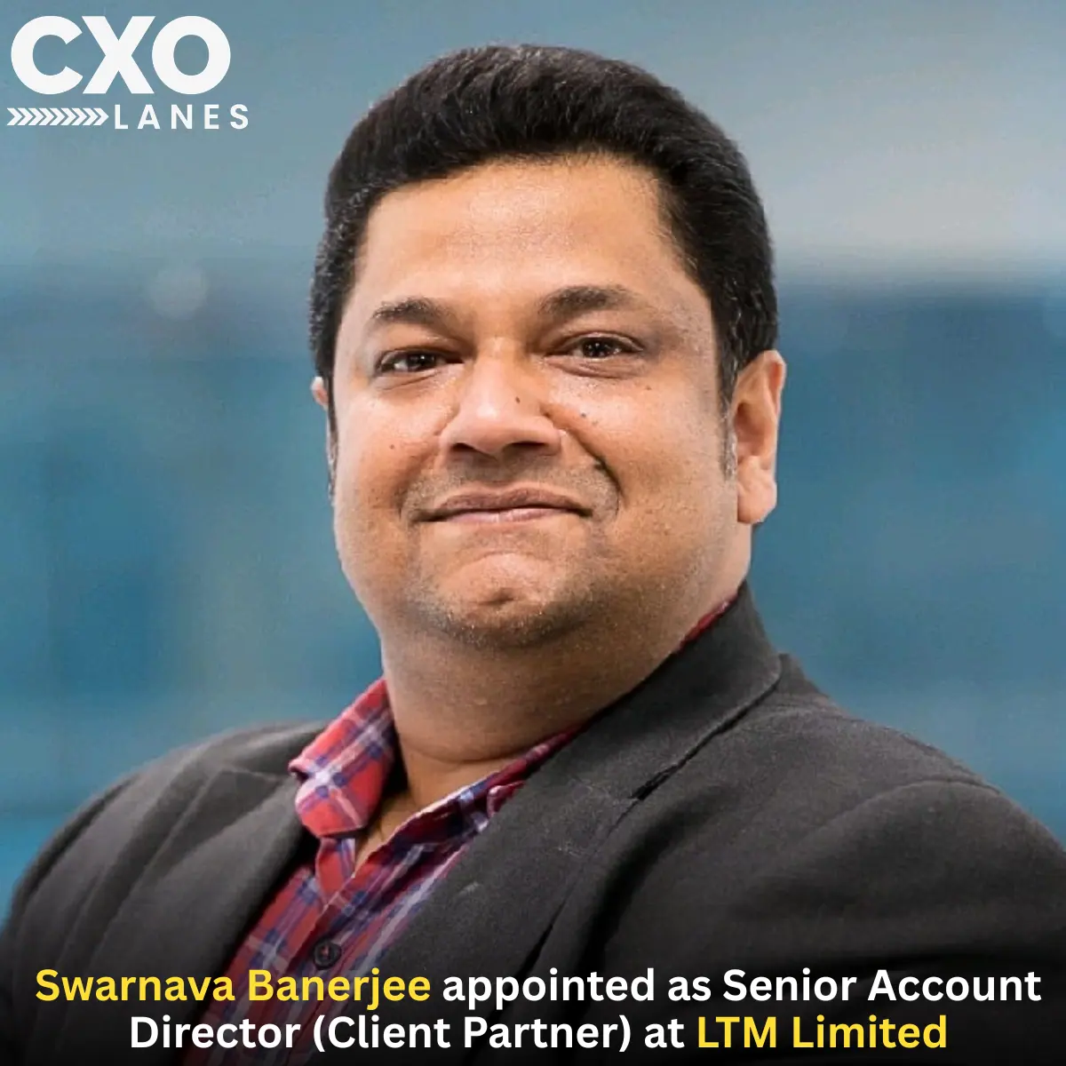 Swarnava Banerjee Appointed as Senior Account Director (Client Partner) at LTM Limited