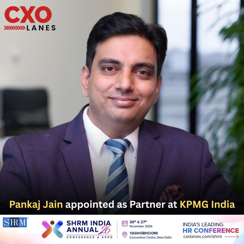 Pankaj Jain has been appointed as Partner at KPMG India . In his new role, he will build on his