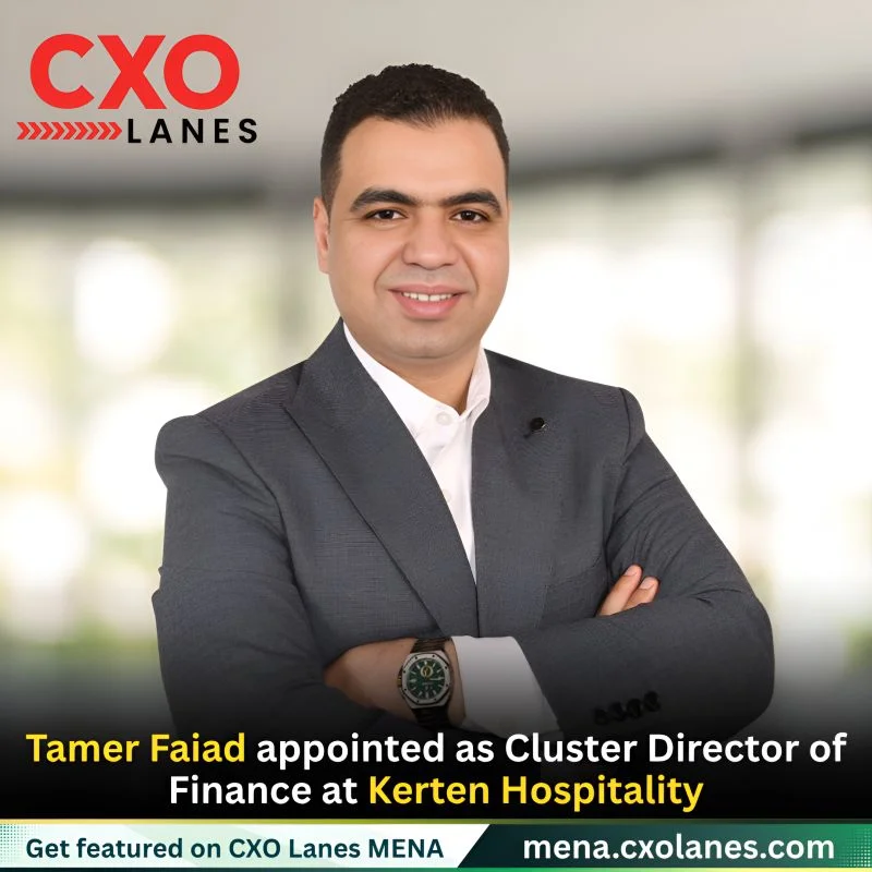Tamer Faiad appointed as Cluster Director of Finance at Kerten Hospitality