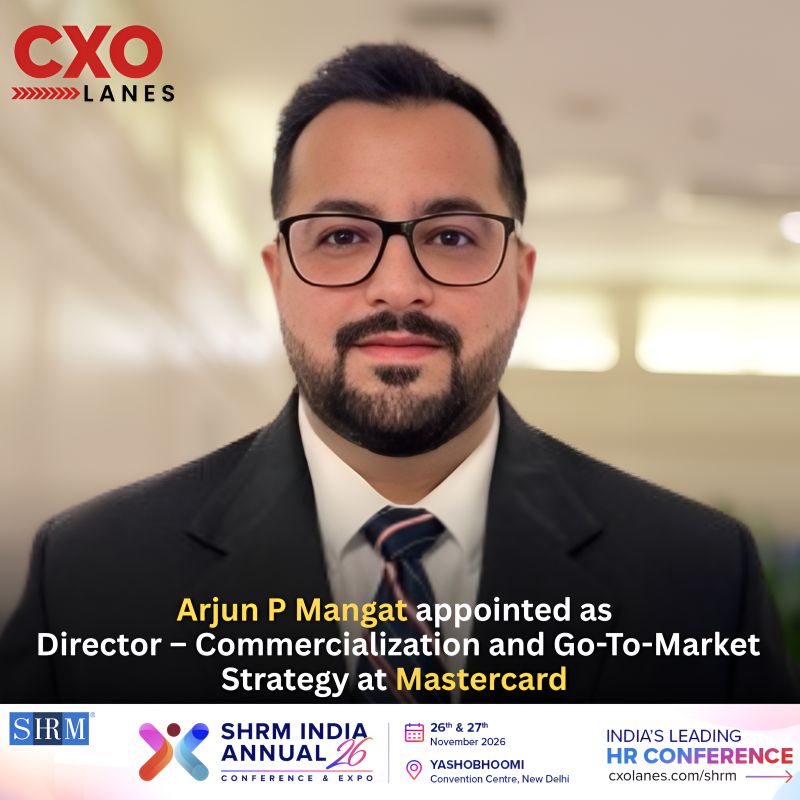 Arjun P Mangat has been appointed as Director – Commercialization and Go-To-Market Strategy at Mastercard, bringing...