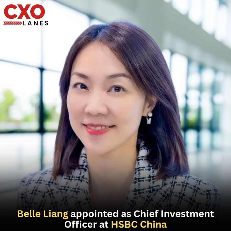 Belle Liang appointed as Chief Investment Officer at HSBC China