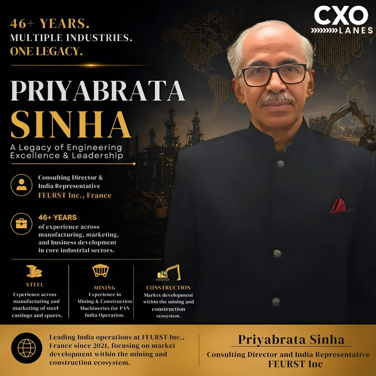Priyabrata Sinha: A Legacy of Engineering Excellence and Leadership Across Global Industrial Ecosystems