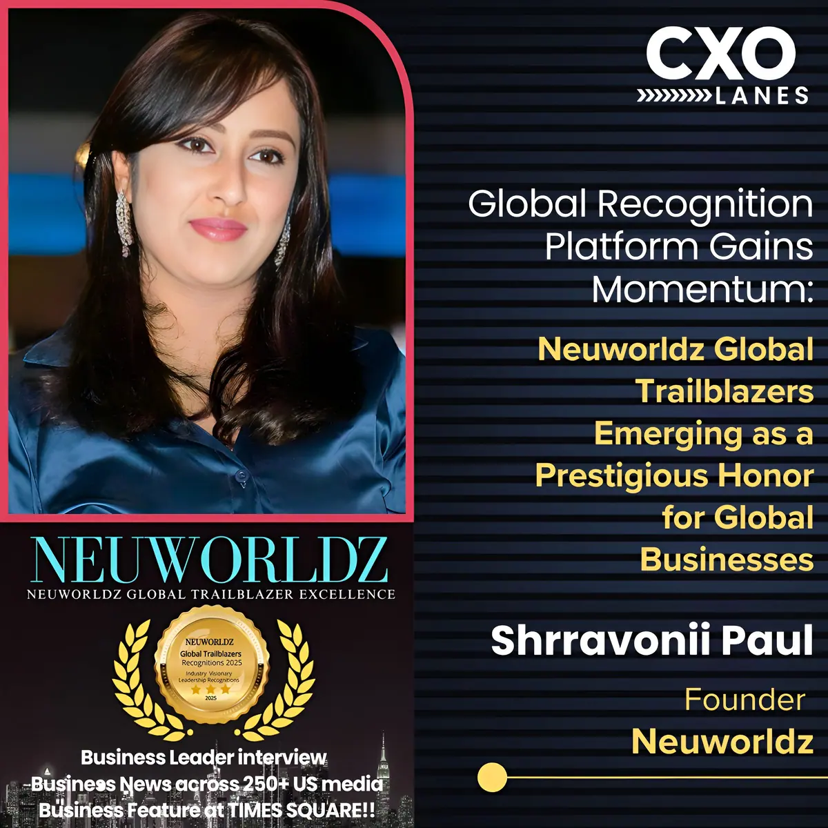 Neuworldz Opens Nominations for Global Trailblazers Program to Spotlight High-Impact Businesses