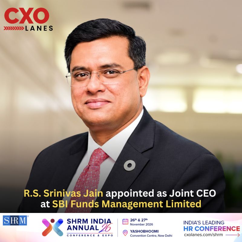 R.S. Srinivas Jain has been appointed as Joint CEO of SBI Funds Management Limited, bringing extensive experience in the...