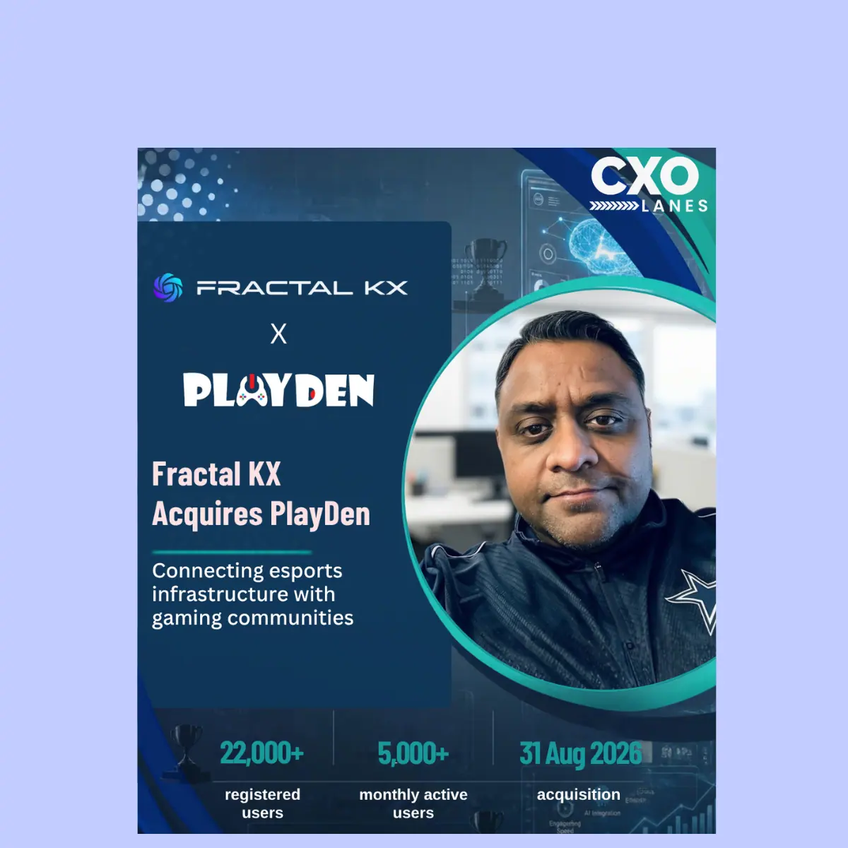 Fractal KX Acquires PlayDen to Connect Esports Infrastructure with Gaming Communities