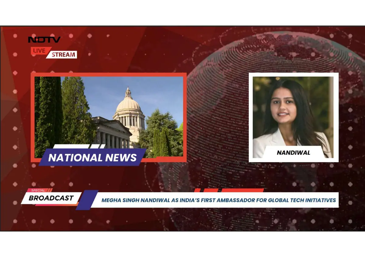 Tech Meets Diplomacy: Megha Singh Nandiwal to Represent India on Global Stage
