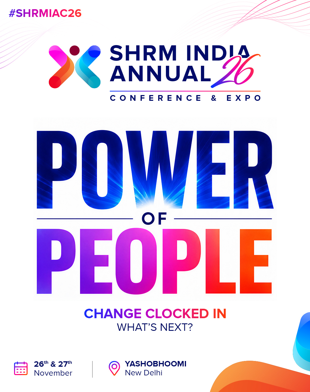 Official IAC26 Power of People creative: Change Clocked In. What's Next?