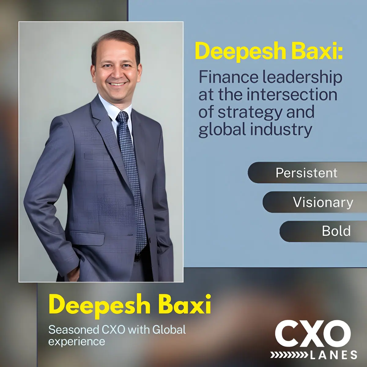 Deepesh Baxi: Shaping Financial Strategy at the Intersection of Industry, Energy, and Global Leadership