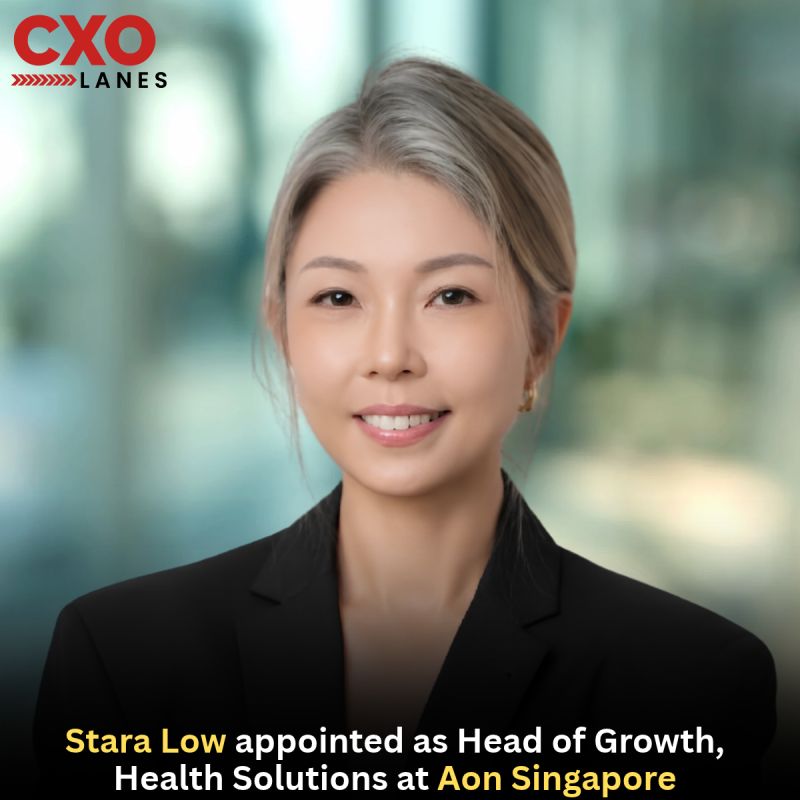 Stara Low appointed as Head of Growth, Health Solutions at Aon Singapore