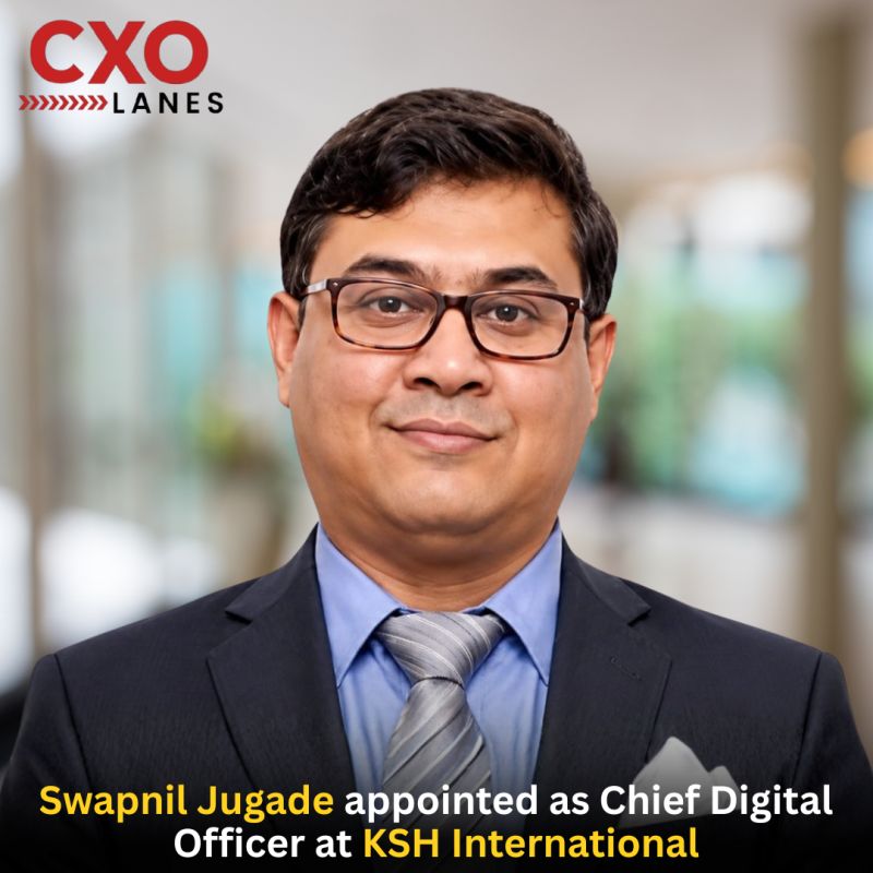 Swapnil Jugade has been appointed as Chief Digital Officer at KSH International, where he will lead the company’s enterprise-wide digital tr