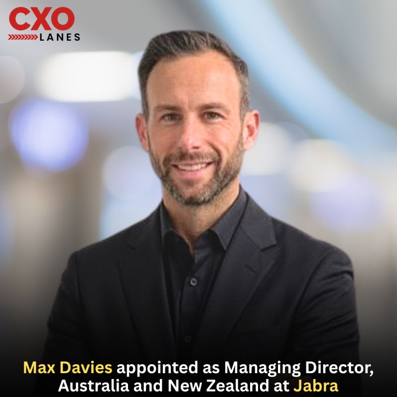 Max Davies appointed as Managing Director, Australia and New Zealand at Jabra