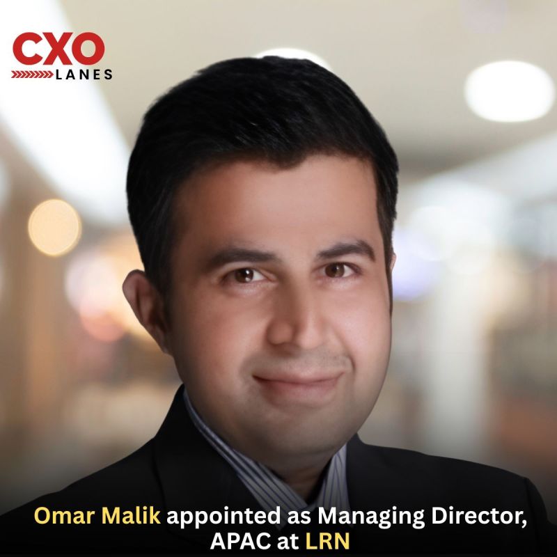 Omar Malik appointed as Managing Director, APAC at LRN