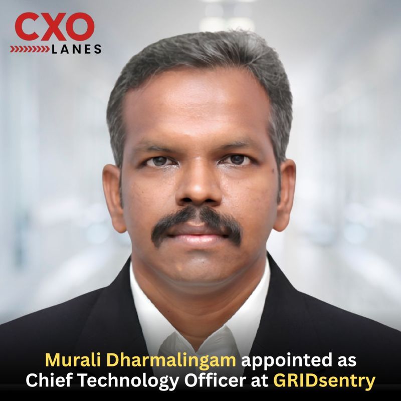 Murali Dharmalingam, Chief Technology Officer at GRIDsentry