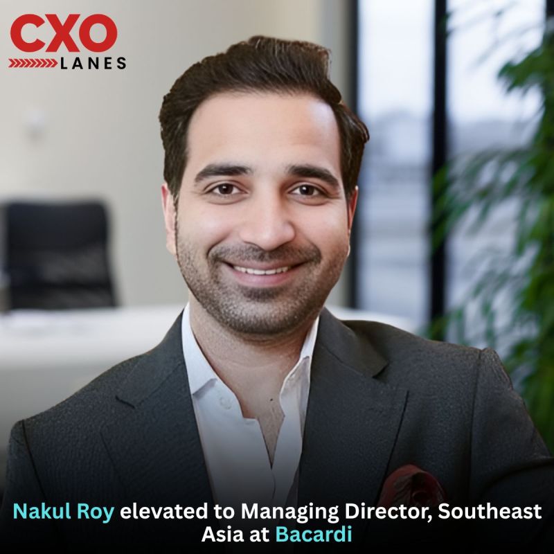 Nakul Roy has been elevated to Managing Director, Southeast Asia at Bacardi. In his new role, he will focus on leading the business